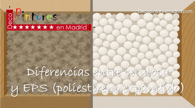 Diferencias entre celulosa y EPS (poliestireno expandido)